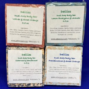 Dailies - Dual Soap Body Bars 4.5 oz