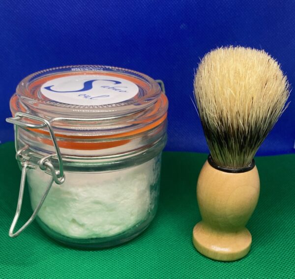 Sabao Soul Shaving Bar/Jar/Bowl and Badger Brush Set - Image 4