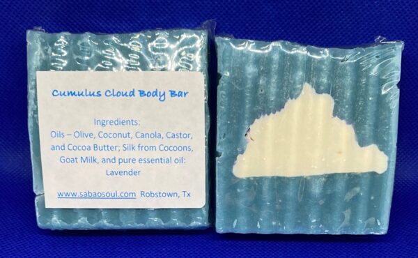 Cumulus Cloud Artisan Body Bar - Lavender