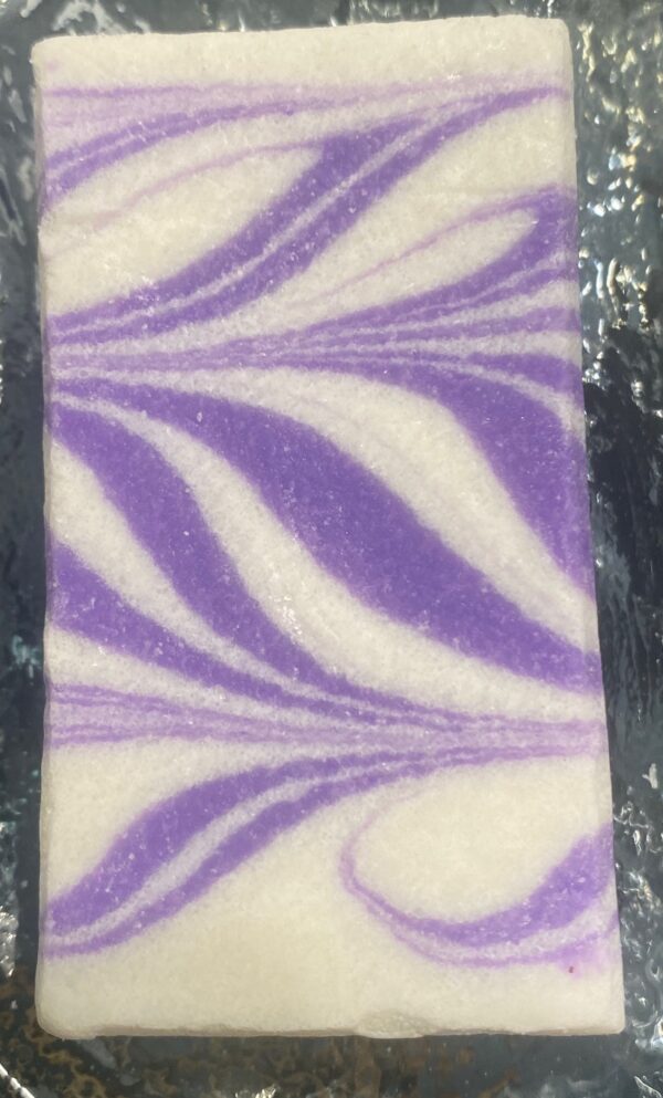 Purple Swirl Artisan Body Bar - Lavender