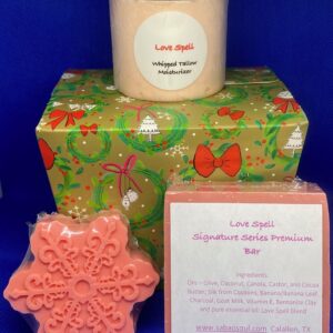 Love Spell - Signature Premium Body Bar (5 oz) and Whipped Tallow Moisturizer (3 oz) Gift Package