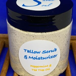 Tallow Scrub Moisturizer - Sugar - 3 oz