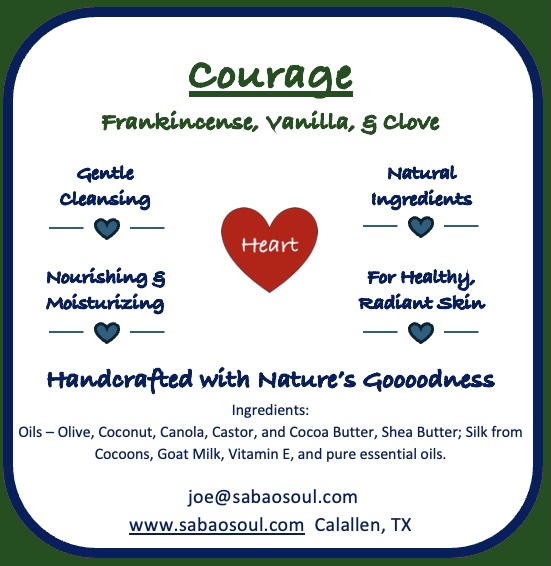 Courage - Frankincense, Vanilla & Clove (4.5 oz) - Image 2