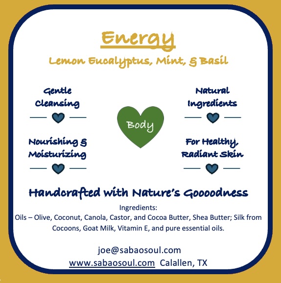 Energy - Lemon Eucalyptus, Mint & Basil (4.5 oz) - Image 3