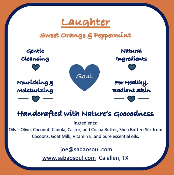 Laughter - Sweet Orange & Peppermint (4.5 oz) - Image 2