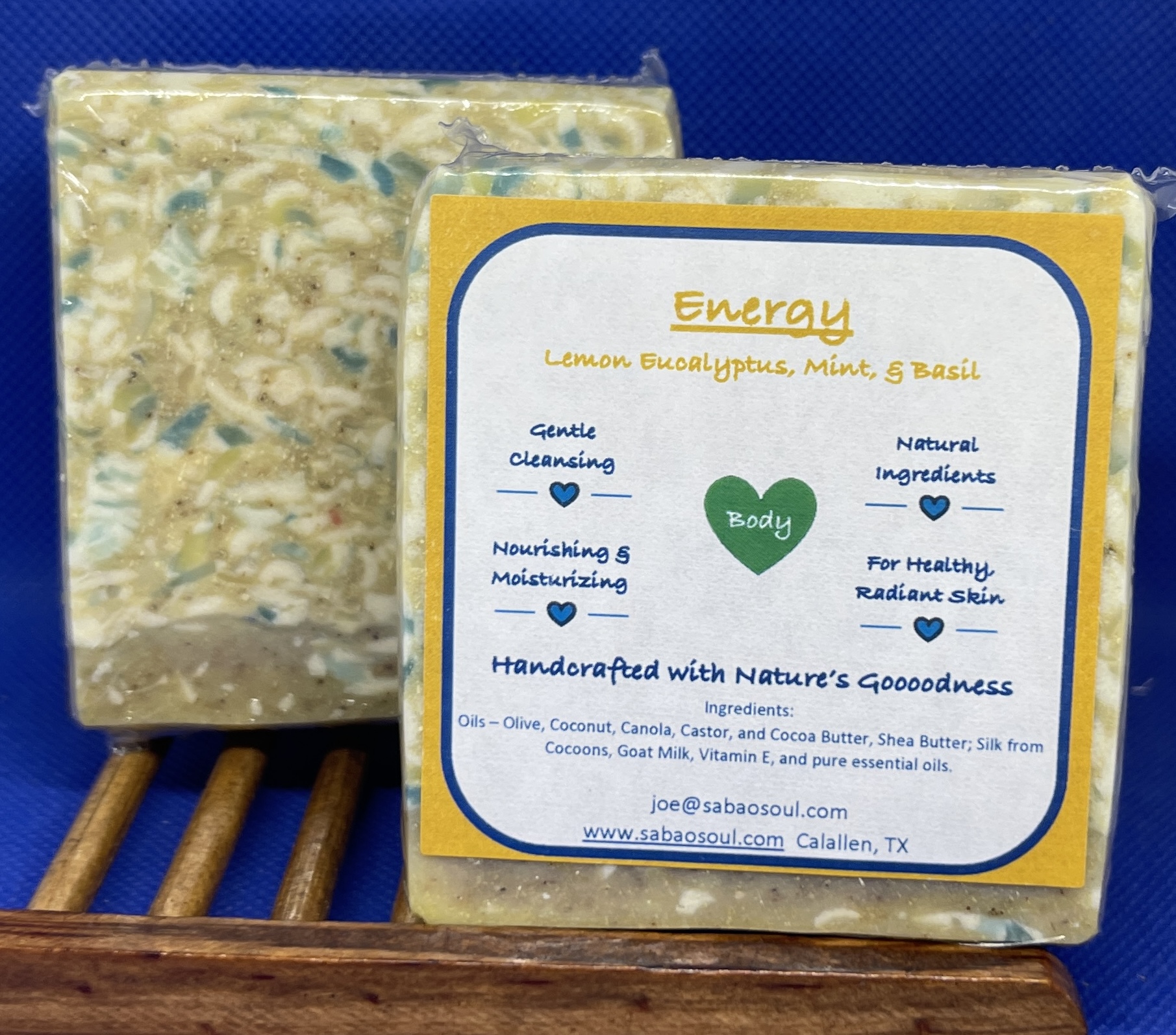 Energy - Lemon Eucalyptus, Mint & Basil (4.5 oz)