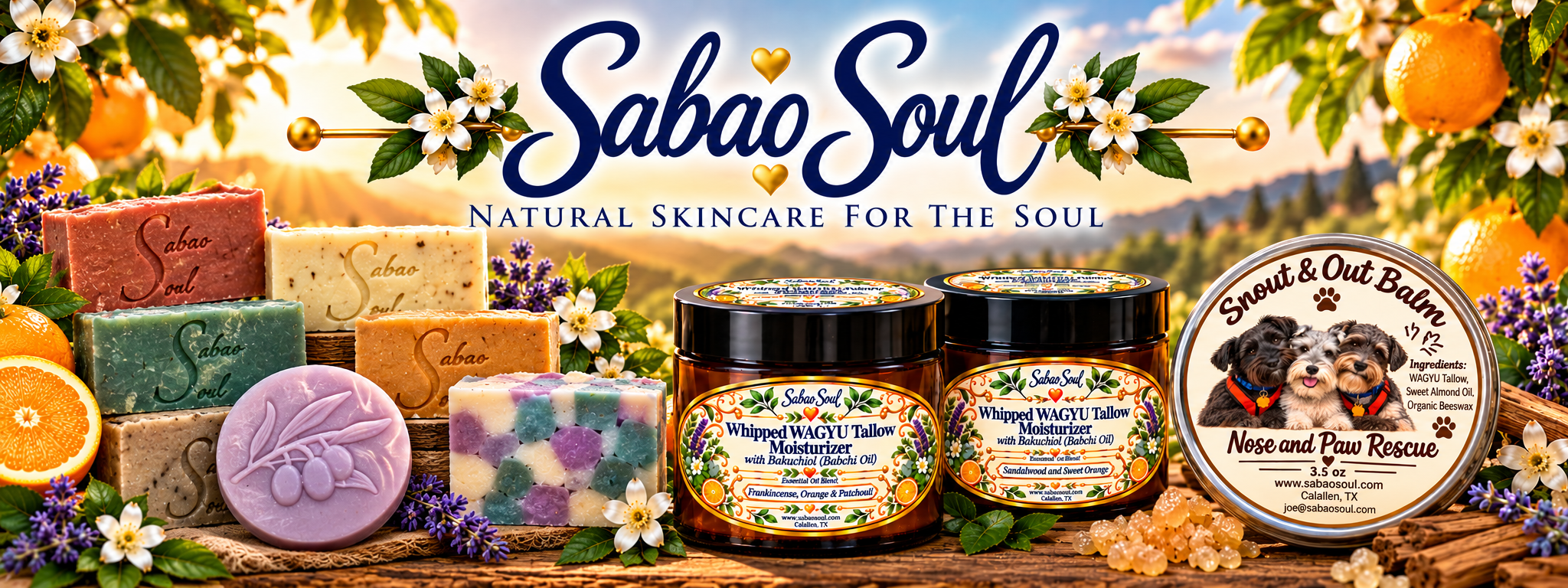 Sabao Soul Natural Skincare Collection